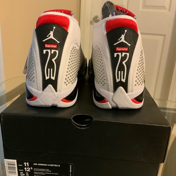 Jordan 14 Retro Supreme Men’s size 11 - Picture 4 of 6